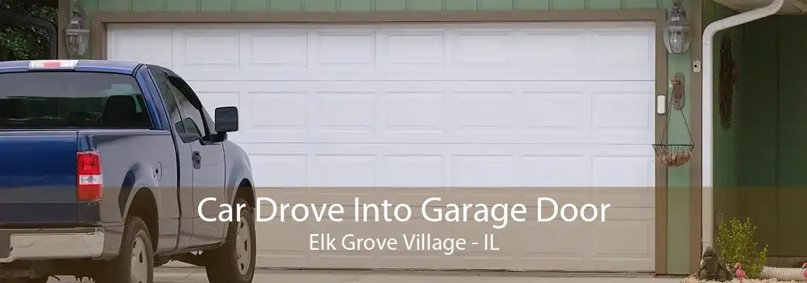 Car Drove Into Garage Door Elk Grove Village - IL