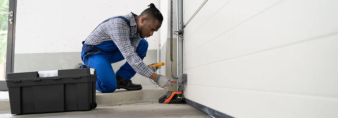 Garage Door Track Repair in Elk Grove Village, IL