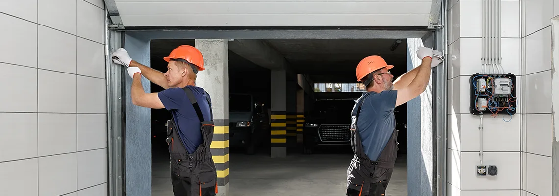 Wooden Garage Door Frame Repair in Elk Grove Village, Illinois